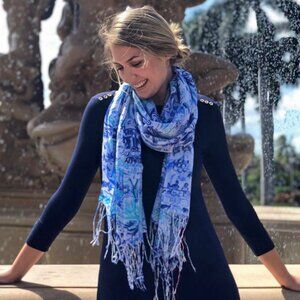 NEW Murfee scarf exclusive to The Breakers Palm Beach hotel